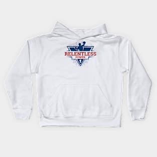 Relentless Power | Boxing Fighter Sports Player Kids Hoodie